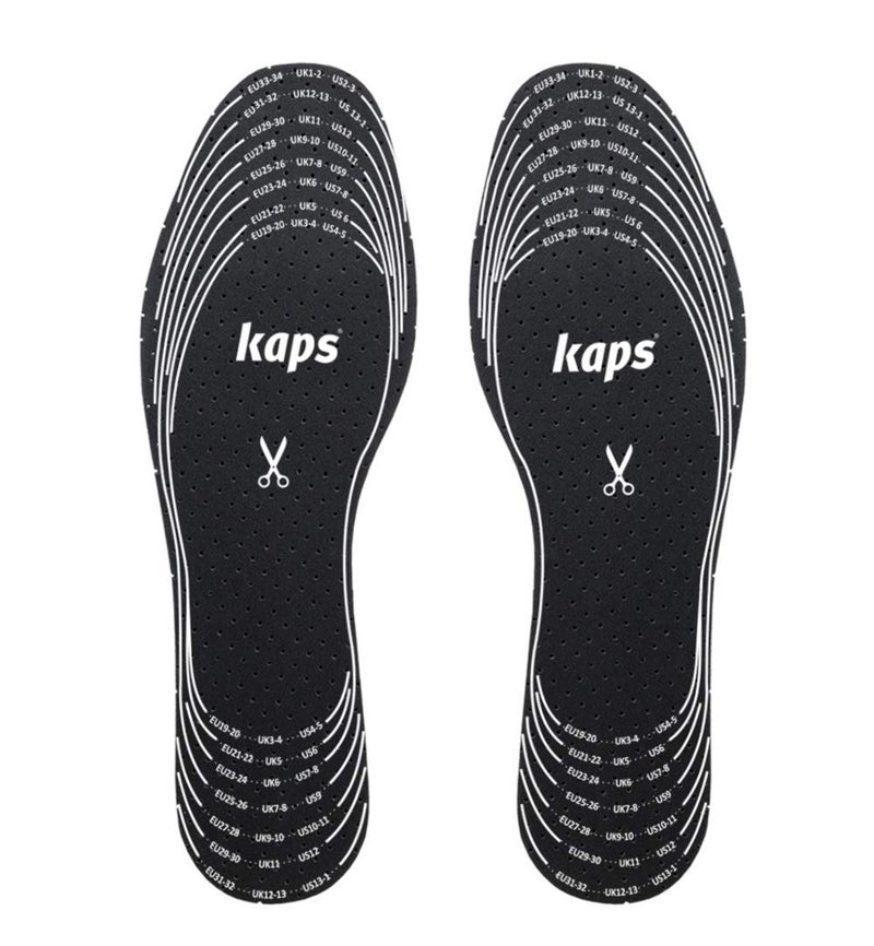 Kaps Best Shoe Insoles Inserts for Children | Bad Smell Odor-Eater Technology with Breathable Foam |Cut to Fit | Kaps Odour Stop Kids Made in Europe Multicolor - Image 5